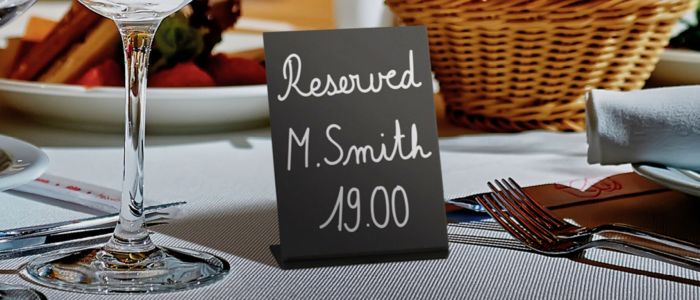 Kategoriebild zu Aufsteller für Hotellerie und Gastronomie