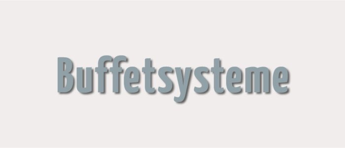 Kategoriebild zu Buffetsysteme
