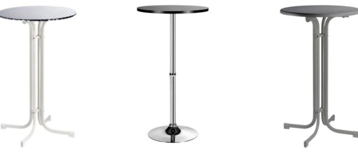 Kategoriebild zu Steh- & Bistrotische