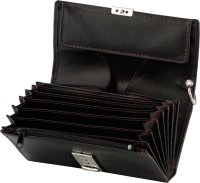 Kellnerbörse mit Kette, schwarz