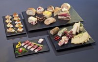 Melamin-Buffetplatte "Lava"