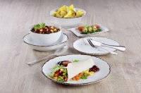 Porzellanserie "Granja" weiß