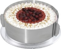 Tortenring mit Skala, extra hoch