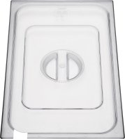 GN-Deckel mit Löffelausschnitt Polycarbonat für 1/3
