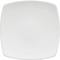 Porzellanserie "Fine Dining" Hartporzellan Teller flach, 20,5 x 20,5 cm