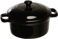 Mini-Casserole "Lory" Ø10cm H:5cm schwarz