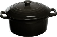 Mini-Casserole "Lexa" Ø12,5cm H:6,5cm schwarz