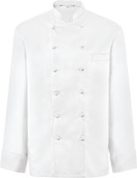 Kochjacke Herren, Brustleistentasche, langarm Größe S