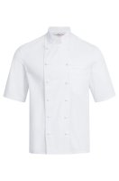 Kochjacke Herren, Brustleistentasche, halbarm