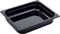 GN Behälter 1/2 Polycarbonat schwarz T: 65mm