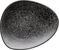 Porzellanserie „Ebony" Teller flach 25x20,6cm