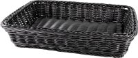 Korb GN 1/2, H: 6,5cm schwarz
