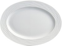 Hotelporzellan "Curved" Platte oval, 32,5 cm