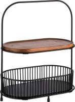 Etagere 2-stufig "All-Rounder", 5-tlg Set