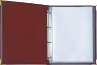 Speisekarte, Metallecken gold