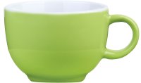 Kaffee-/Cappuccinotasse obere limette