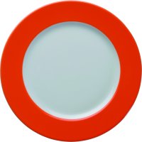 Teller flach Ø 26 cm orange