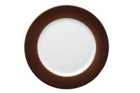 Teller flach Ø 26 cm mocca