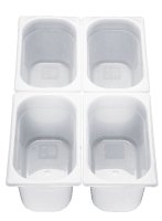 GN-Behälter 1/4 Polypropylen 150mm