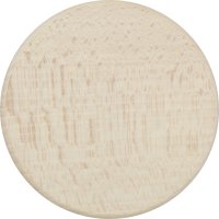 Holzdeckel Buche mit Silikonring Ø 10 cm