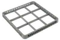 Gläserkorb 9 Fächer geteilter Aufsatz