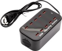 Ladestation USB für 10 LED Tischleuchten