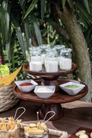 Torten-/Buffetplatte mit Fuß