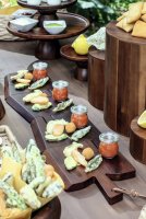 Akazienholzbretter, 4-tlg.Set