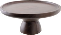 Torten-/Buffetplatte mit Fuß 24,5x11cm