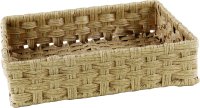 Korb, beige, Polyrattan, GN GN 1/2