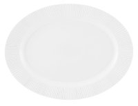 Porzellanserie "Verve" Platte oval 32x24,5cm