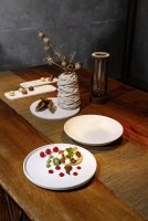 Porzellanserie "Lavanit" weiß