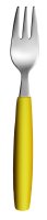 Besteckserie "Colour" gelb Kuchengabel