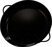 Servierpfanne Stahl, schwarz emailliert