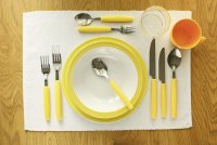 Besteckserie "Colour" gelb