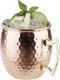 Becher "Moscow Mule" Kupferlook, glänzend, gehämmert, Ø 9,0 cm, H: 10,0 cm, 0,5 L (2)