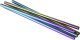 Trinkhalme, Edelstahl "Regenbogen"-Set (2)