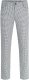Herren-Hose "Five-Pocket" kariert schwarz/ weiß Größe 42 ()