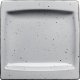 Platte flach eckig, 18 x 18 cm