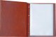 Speisekarte A4 mit Buchschrauben A4, dunkelbraun (2)