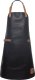 Lederschürze, schwarz Latzschürze (2)