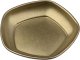 Schale petit fünfeckig, gold