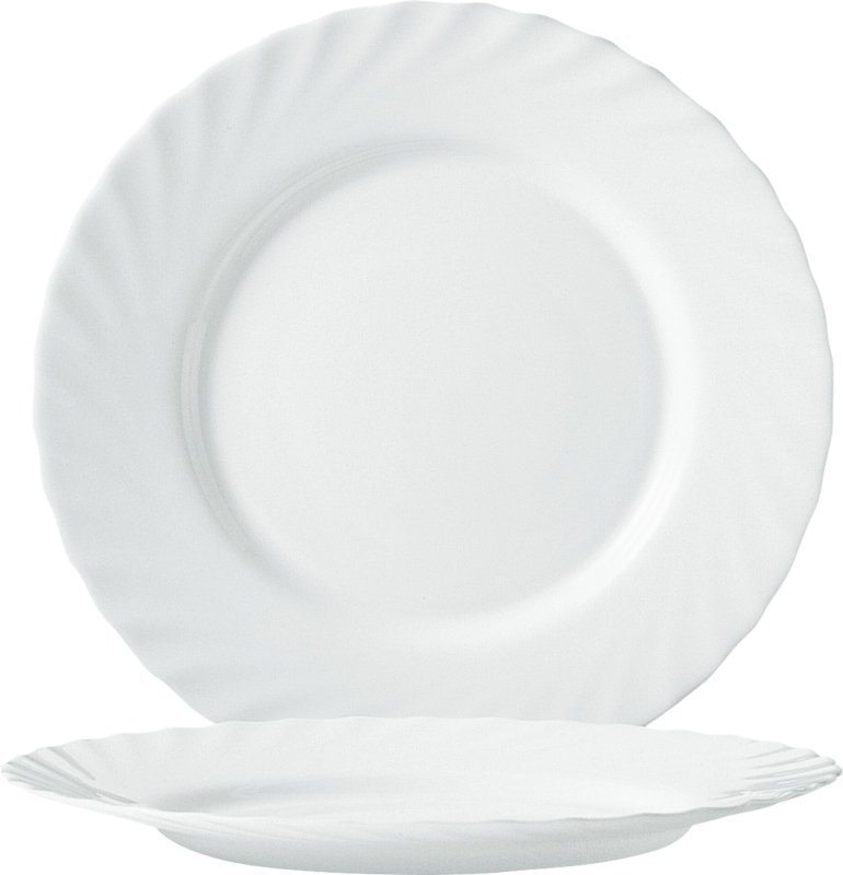 Hartglasgeschirr "Trianon" Teller flach 24,5 cm (1)
