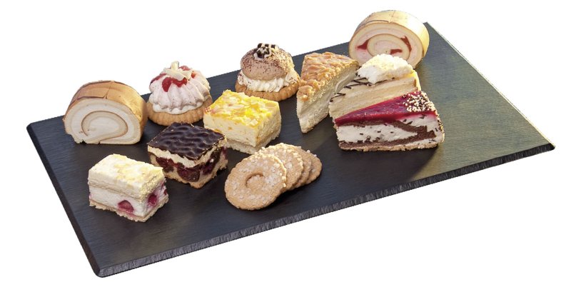 Melamin-Buffetplatte "Lava" GN 1/1 (3)