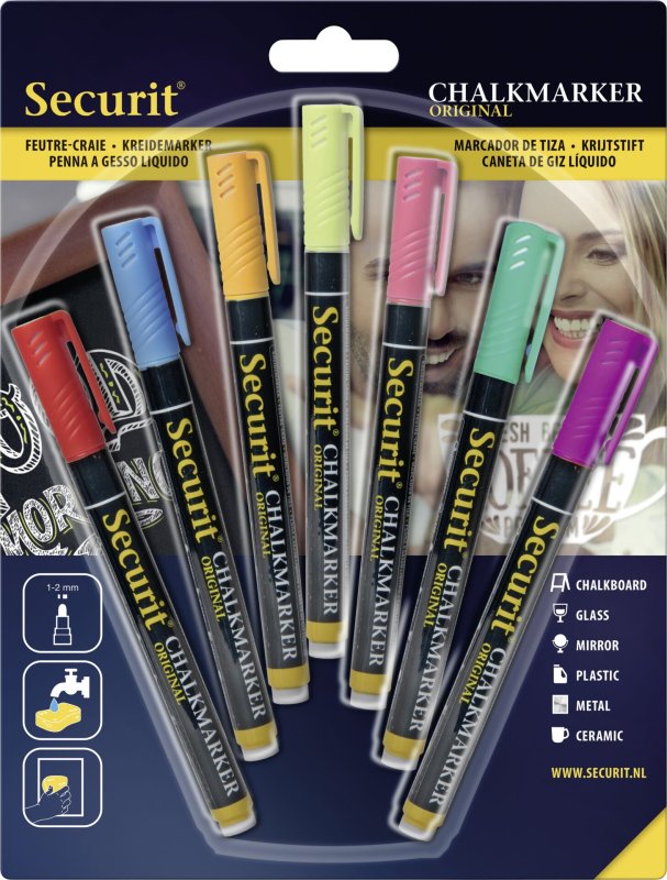 Kreidemarker-Set, bunt (1)