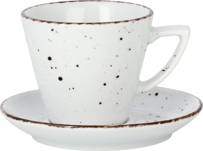 Porzellanserie "Granja" weiß Tasse untere Kaffee/Cappuccino (1)