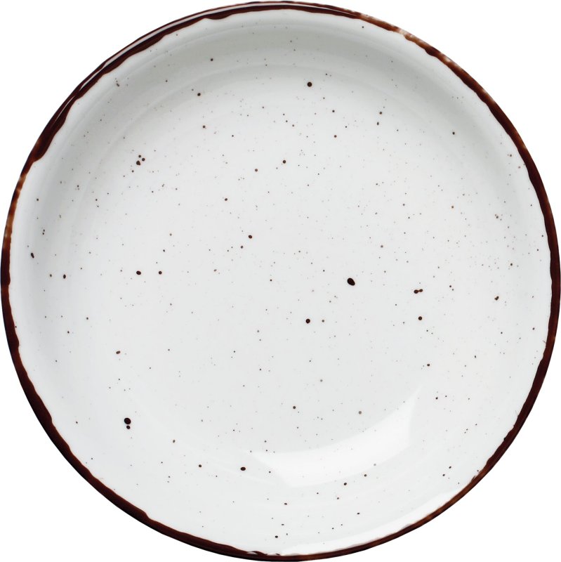 Porzellanserie "Granja" weiß Teller tief Coup-Form, 20 cm (2)