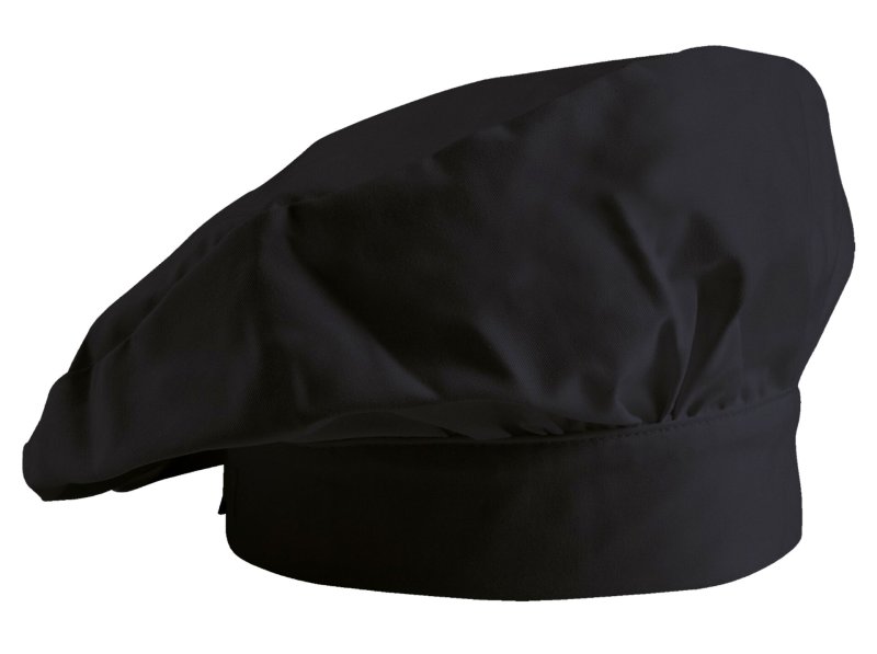 Kochmütze "Paris" schwarz (1)