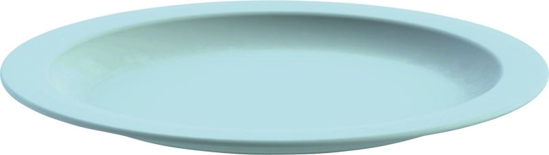 Teller flach "Colour" hellblau (2)