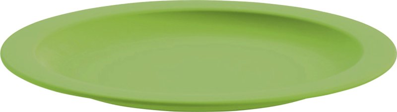 Teller flach "Colour" kiwigrün (2)